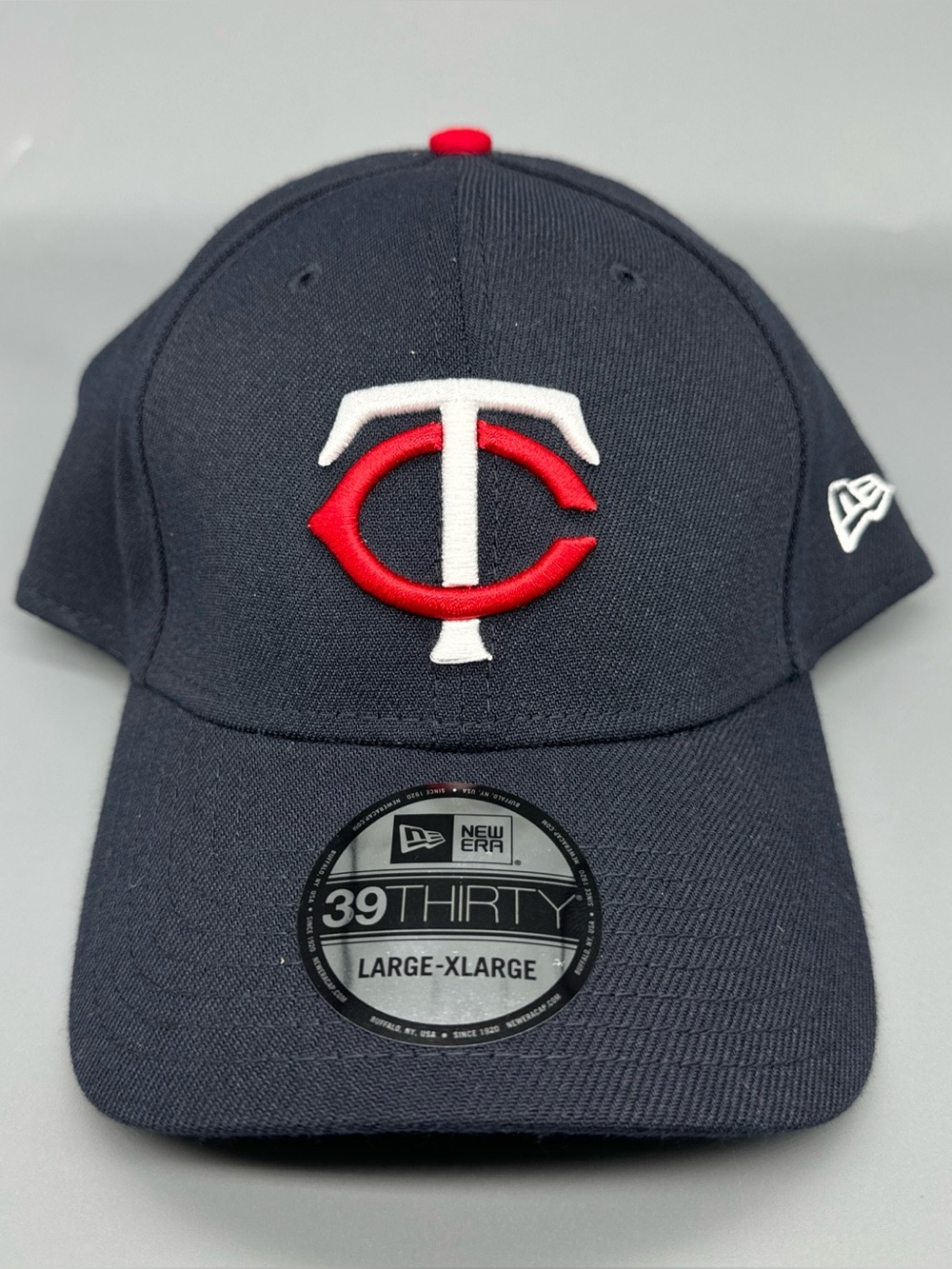 New Era 39Thirty Minnesota Twins Tech Flex Fitted Team MLB Hat Cap Size L/XL